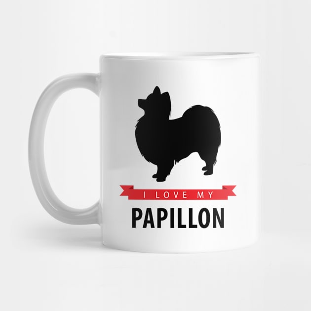 I Love My Papillon by millersye